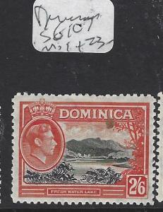 DOMINICA  (P1909B)  KGVI    2/6  SG 107   MOG