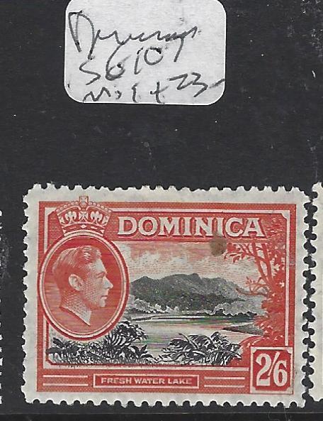 DOMINICA  (P1909B)  KGVI    2/6  SG 107   MOG