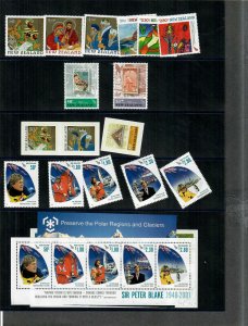 New Zealand Annual Stamp Collectors Folder MNH Stamps + S/S 2009, Cv. $176.10