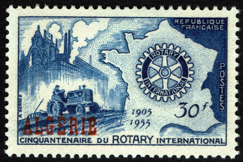 Algeria #264  MNH - Rotary International (1955)