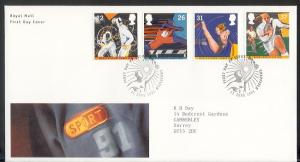 GB - 1991 World Student Games and Rugby World Cup Championship (FDC)