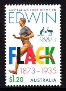 AUSTRALIA 2023 OLYMPICS EDWIN FLACK 1896 ATHENS FIRST OLYMPIAN OLYMPIQUE