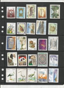 ALGERIA COLLECTION ON STOCK SHEET, MINT/USED