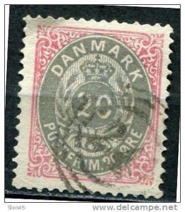 Denmark 1875 SC 31 MI 28 Used