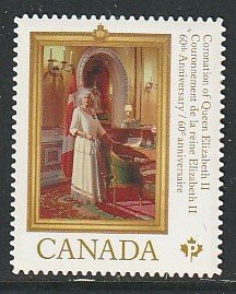 2013 Canada Sc 2644i - MNH VF - 1 single - QE II -60th anniversary of Coronation
