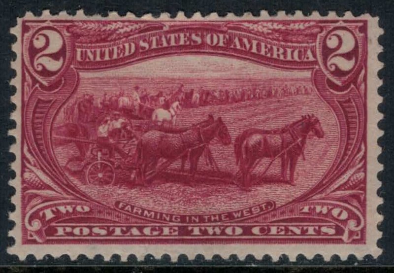 U.S. #286*  CV $25.00