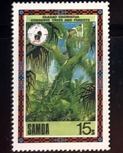 ZAYIX - Samoa Scott #741 MNH Birds - Conserve Trees and Forests 122621S13M