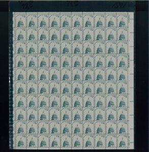 United States 9¢ Right to Assemble Postage Stamp #1591 MNH Full Sheet