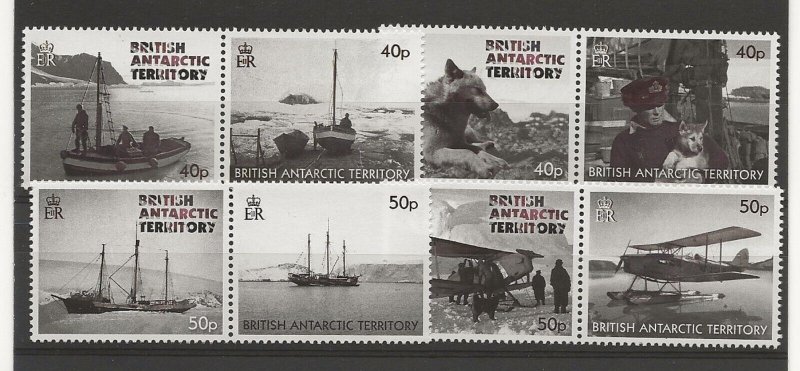 British Antarctic 2013 graham Land set of 8 (4x2) sg.575-8  MNH 