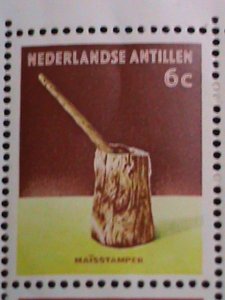 NEDERLAND ANTILLES-1962-SC#279a CULTURAL SCULPTURES-MNH S/S-VERY FINE