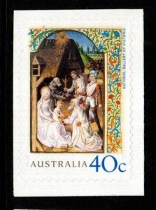 AUSTRALIA SG2159 2001 CHRISTMAS SELF ADHESIVE MNH