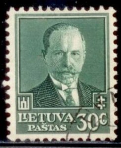 Lithuania 1934 SC# 384 Used E33