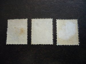 Stamps - Netherlands - Scott# J51, J55, J59 - Used Part Set of 3 Stamps