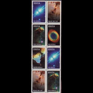 U.S.A. 2000 - Scott# 3388a Hubble Telescope Set of 8 Used