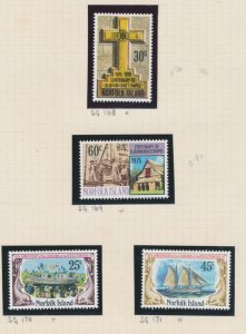 Norfolk Island 1975 Christmas and Anniversary SG 165 - 171 MH