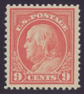 US Scott #415 Mint, VF, Hinged