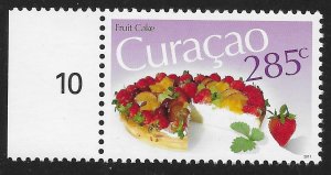 Curacao #51 285c Foods - Fruit Cake ~ MNH