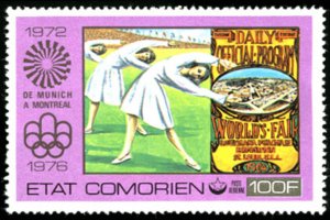1972 Monaco Olympic Games - Montreal 1976 - Imperf. - Series-