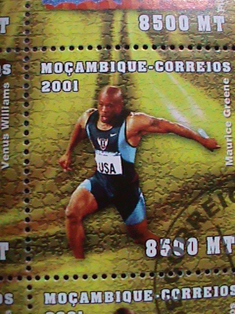 ​MOZENBIQUE-2001-SC#1423 SUMMER OLYMPIC CHAMPIONSHIPS-2000 CTO SHEET VERY FINE