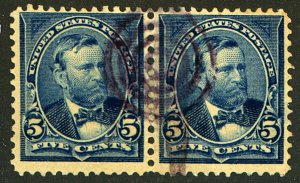 U.S. #281 USED PAIR
