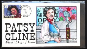 U.S. Used #2771-74 29c Country Music Set of 4 Collins First Day Covers (FDC)