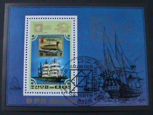 ​KOREA-1984-SC#2381-HAMBURG'84 STAMP SHOW-UPU CONGRESS-CTO S/S-VERY FINE