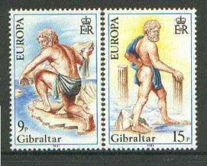 GIBRALTAR - 1981 - Europa, Folklore - Perf 2v Set - Mint Never Hinged