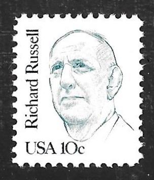 #1853 10 cent Richard Russell mint OG NH XF