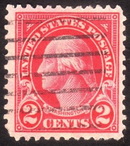 1923, US 2c, Washington, Used, Sc 554