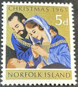 NORFOLK ISLAND # 70-MINT NEVER/HINGED--SINGLE--1965