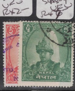 Nepal SG 163-4 VFU (3fdw)
