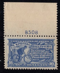 U.S. -  E11 - Plate Number Single (8508) - Never Hinged