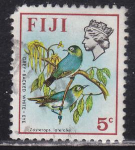 Fiji 309 Gray-Backed White Eyes 1971