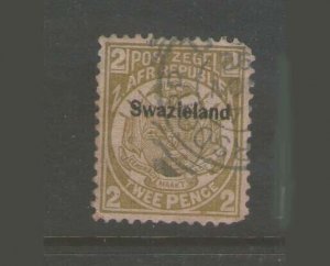 Swaziland 1889 Sc 3c P12,5X12 FU