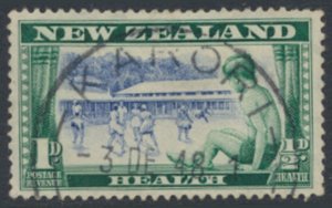 New Zealand SG 696 SC# B32 Health  Used    see details & scans    