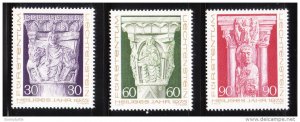 Liechtenstein 1975 Christmas & Holy year Sc 580-582 MNH A1179