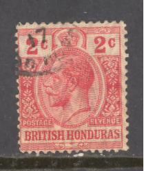 British Honduras Sc # 86 used (DT)