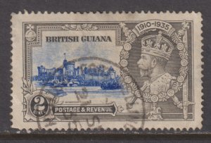 British Guiana 223 King George V Sliver Jubilee Issue 1935