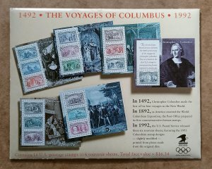 United States #2624-2629 Columbian EXPO set of 6 MNH souvenir sheets (1992)