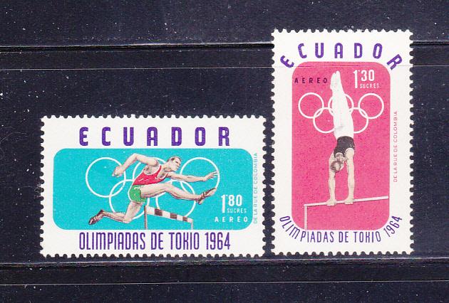 Ecuador C432-C433 MNH Sports, Olympics