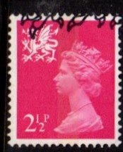 Wales - #WMMH1 Machin Queen Elizabeth II - Used