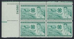 1005,MNH plate # 24580