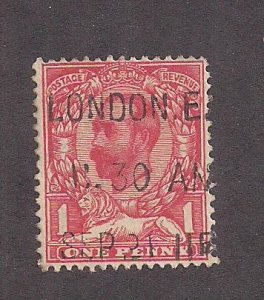 GREAT BRITAIN SC# 152   F/U  1911