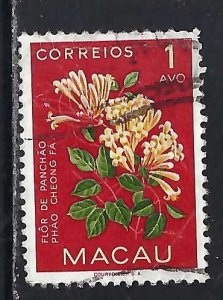 Macao 372 VFU FLOWER 919C