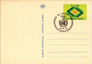 United Nations Geneva, Worldwide Government Postal Card