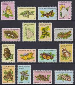 87-102 Cocos Islands 1982 Flowers MNH