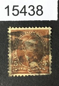 US STAMPS # 270 USED CV. $ LOT #15438