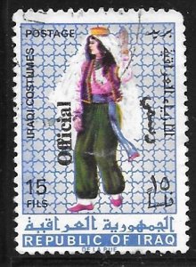 Iraq O229: 15f Iraqi costume, used, F-VF