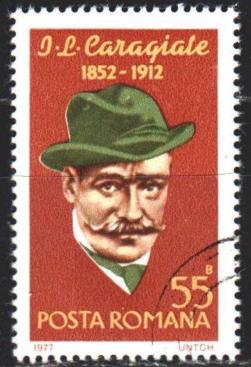 Romania. 1977. 3434. Karajiale, writer. USED.