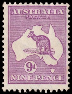 Australia Scott 122 (1932) Mint LH F-VF, CV $40.00 M